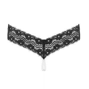 ​Underneath Crotchless Mira G-string With Pearl Chain S/M or L/XL Buy in Singapore LoveisLove U4Ria 