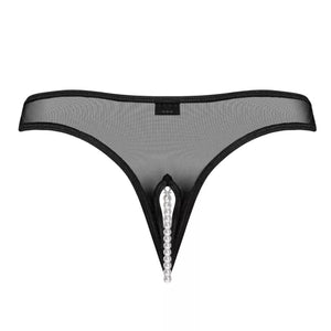 Underneath Jade Crotchless Sheer Thong S/M or L/XL Buy in Singapore LoveisLove U4Ria 