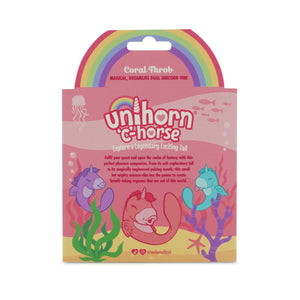 Unihorn C Horse Coral Throb Dual Stimulation Vibrator Pink/Peach Vibrators - Clit Stimulation & G-Spot Buy Sex Toys in Singapore LoveisLove U4Ria
