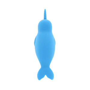 Unihorn of the Sea Neigh Mo The Narwhal Blue Clitoral Vibrator  Vibrators - Cute & Discreet Buy Sex Toys in Singapore LoveisLove U4Ria