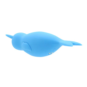 Unihorn of the Sea Neigh Mo The Narwhal Blue Clitoral Vibrator  Vibrators - Cute & Discreet Buy Sex Toys in Singapore LoveisLove U4Ria
