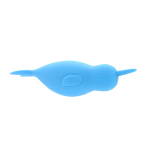 Unihorn of the Sea Neigh Mo The Narwhal Blue Clitoral Vibrator  Vibrators - Cute & Discreet Buy Sex Toys in Singapore LoveisLove U4Ria