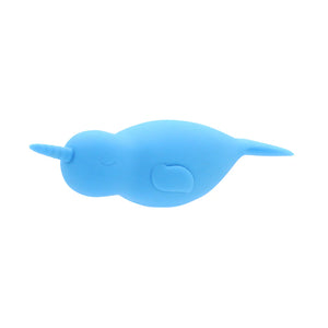 Unihorn of the Sea Neigh Mo The Narwhal Blue Clitoral Vibrator  Vibrators - Cute & Discreet Buy Sex Toys in Singapore LoveisLove U4Ria