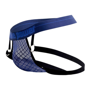 Male Power Diamond Mesh Jock Ring Blue S/M or L/XL For Him - Men's Intimate Wear Buy Sex Toys in Singapore LoveisLove U4Ria