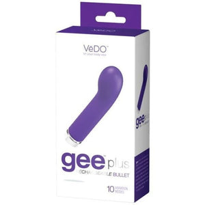 VeDO Gee Plus Rechargeable Vibe In To You Indigo