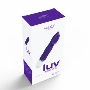 VeDO Luv Mini Vibe Clit Masager In To You Indigo or Hot In Bed Pink Buy in Singapore LoveisLove U4Ria 