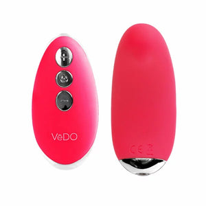 VeDo Niki Rechargeable Flexible Magnetic Remote Control Panty Vibe Pink or Purple