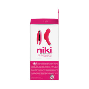 VeDo Niki Rechargeable Flexible Magnetic Remote Control Panty Vibe Pink or Purple