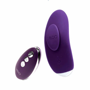 VeDo Niki Rechargeable Flexible Magnetic Remote Control Panty Vibe Pink or Purple