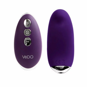 VeDo Niki Rechargeable Flexible Magnetic Remote Control Panty Vibe Pink or Purple