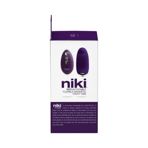 VeDo Niki Rechargeable Flexible Magnetic Remote Control Panty Vibe Pink or Purple