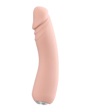 Vedo Rialto Rechargeable Realistic Dildo Vibrator Mocha or Black or Vanilla