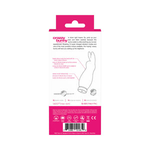 Vedo Crazzy Bunny Rechargeable Mini Vibe Pink
