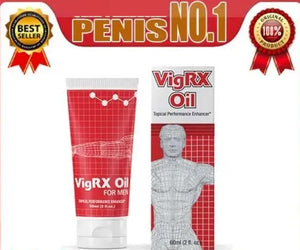 Leading Edge VigRX Oil Topical Performance Enhancer 60 ml 2 fl oz
