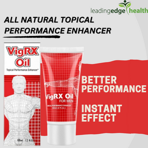 Leading Edge VigRX Oil Topical Performance Enhancer 60 ml 2 fl oz