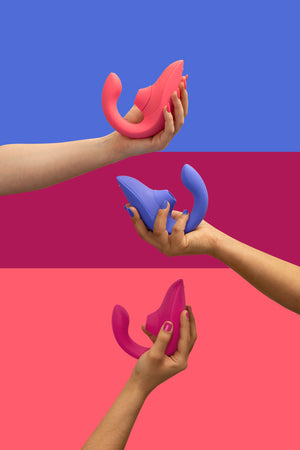 Womanizer Blend Clitoral and G-Spot Dual Stimulation Vibrator Buy in Singapore LoveisLove U4Ria