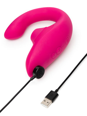 Womanizer Blend Clitoral and G-Spot Dual Stimulation Vibrator Buy in Singapore LoveisLove U4Ria