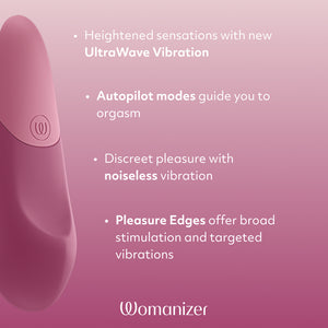 Womanizer Vibe Lay on Vibrator With New UltraWave Vibration Buy in Singapore LoveisLove U4Ria