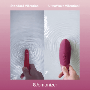 Womanizer Vibe Lay on Vibrator With New UltraWave Vibration Buy in Singapore LoveisLove U4Ria