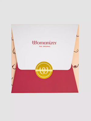 Womanizer Duo 2 Pleasure Air Dual Clitoral & G-spot Stimulator (Free Womanizer Affirmation Cards and Boobs Necklace)