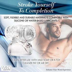 Wand Essentials Hummingbird Masturbator Attachment (Authorized Dealer)