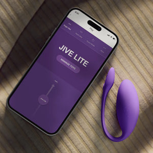 We-Vibe Jive Lite App-Control Egg Vibrator Purple Vibrators - Bullet & Egg  Buy in Singapore LoveisLove U4Ria
