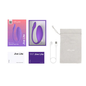 We-Vibe Jive Lite App-Control Egg Vibrator Purple Vibrators - Bullet & Egg  Buy in Singapore LoveisLove U4Ria