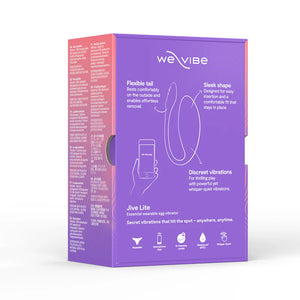 We-Vibe Jive Lite App-Control Egg Vibrator Purple Vibrators - Bullet & Egg  Buy in Singapore LoveisLove U4Ria