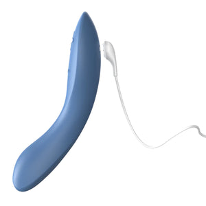 We-Vibe Rave 2 App-Controlled Silicone G-Spot Vibrator Bold Pink or Muted Blue *Free Hotter Sex Socks!