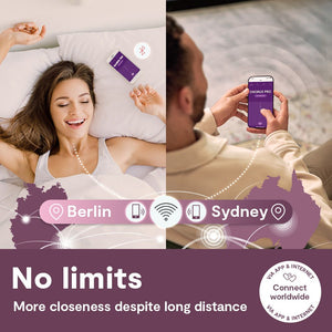 We-Vibe Chorus Pro App-Controlled Couples Vibrator Black or Pink For Us - Couples Vibrators Buy Sex Toys in Singapore LoveisLove U4Ria