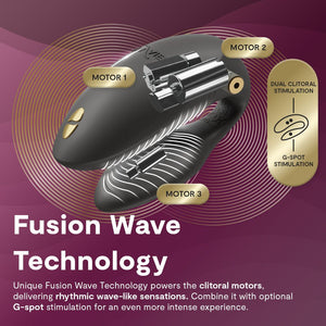We-Vibe Chorus Pro App-Controlled Couples Vibrator Black or Pink For Us - Couples Vibrators Buy Sex Toys in Singapore LoveisLove U4Ria