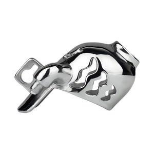 Stainless Steel Weighted Prince Albert Chastity Cage with Belt #262C For Him - Chastity Devices Buy Sex Toys in Singapore LoveisLove U4Ria