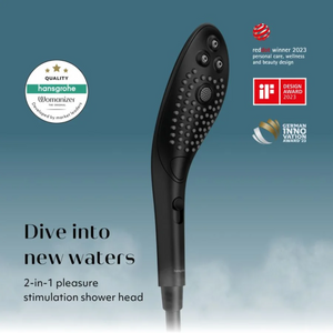 Womanizer Wave Shower Head 2-in-1 Masturbator or (Shower Hose and Arm Mount Set) Buy in Singapore LoveisLove U4Ria 