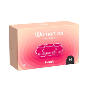 Womanizer Next Stimulation Heads Replacement Box of 3 Small Medium Black Sage Dark Purple Buy in Singapore LoveisLove U4Ria 