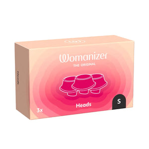 Womanizer Next Stimulation Heads Replacement Box of 3 Small Medium Black Sage Dark Purple Buy in Singapore LoveisLove U4Ria 