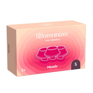 Womanizer Next Stimulation Heads Replacement Box of 3 Small Medium Black Sage Dark Purple Buy in Singapore LoveisLove U4Ria 