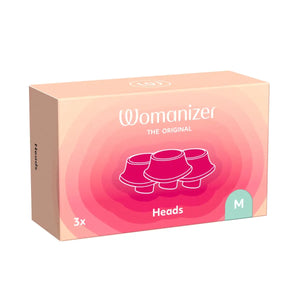 Womanizer Next Stimulation Heads Replacement Box of 3 Small Medium Black Sage Dark Purple Buy in Singapore LoveisLove U4Ria 