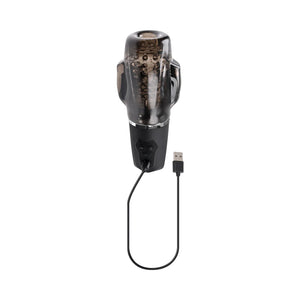 Zero Tolerance A Sucking Good Time Rechargeable Vibrating Stroker Black Smoke Male Masturbators - Stroke/Suck/Vibrate Buy in Singapore LoveisLove U4Ria
