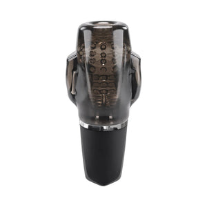 Zero Tolerance A Sucking Good Time Rechargeable Vibrating Stroker Black Smoke Male Masturbators - Stroke/Suck/Vibrate Buy in Singapore LoveisLove U4Ria