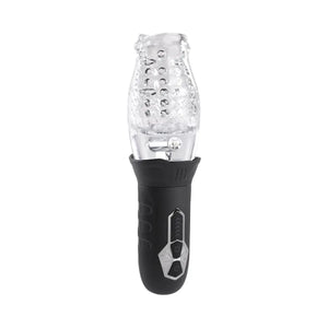 Zero Tolerance Cyclone Rechargeable Vibrating Spinning Stroker Clear Buy in Singapore LoveisLove U4Ria