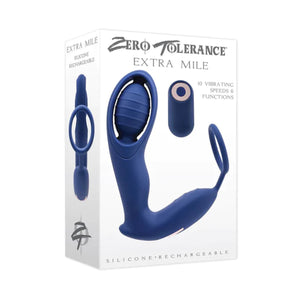 Zero Tolerance Extra Mile Remote Controlled Cock Ring Dual Motor Vibrating Prostate Massager Buy in Singapore LoveisLove U4Ria 