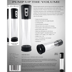 Zero Tolerance Pump Up The Volume Penis Pump Black Buy in Singapore LoveisLove U4Ria 