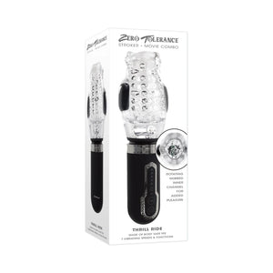 Zero Tolerance Thrill Ride Thrusting, Spinning, Vibrating Stroker Male Masturbators - Stroke/Suck/Vibrate Buy in Singapore LoveisLove U4Ria