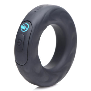 Zeus E-Stim Pro Silicone Vibrating Cock Ring with Remote Control Buy in Singapore LoveisLove U4Ria 