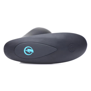 Zeus E-Stim Pro Silicone Vibrating Prostate Massager with Remote Control Buy in Singapore LoveisLove U4Ria 