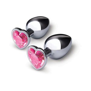B-Vibe Jewel Metal Training Plug Set Anal - Anal Metal Toys Buy Sex Toys in Singapore LoveisLove U4Ria