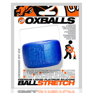 Oxballs Balls-T Silicone Smoosh BallStretcher Black or Blueballs Metallic or Red