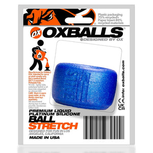 Oxballs Balls-T Silicone Smoosh BallStretcher Black or Blueballs Metallic or Red