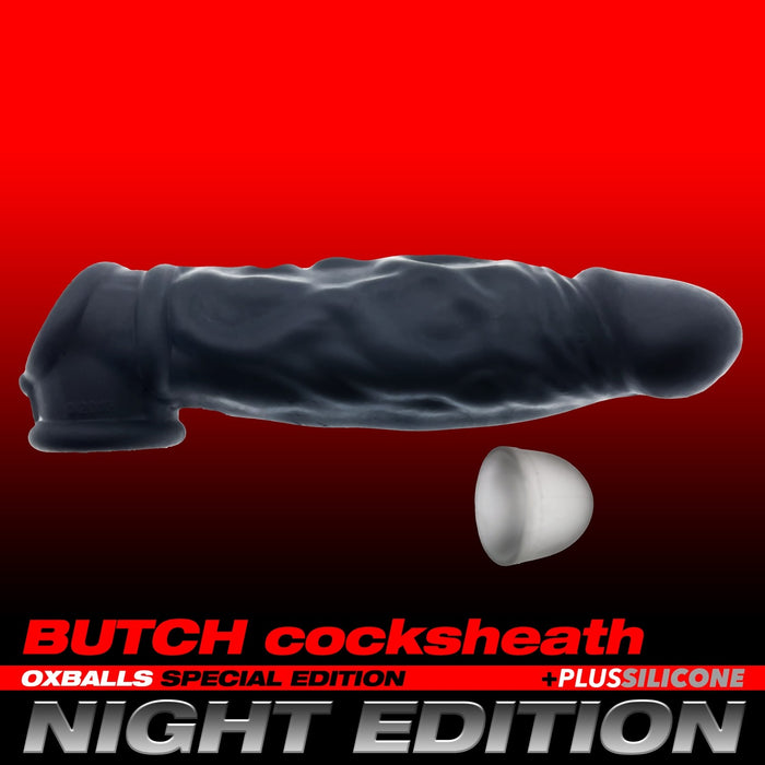 Oxballs Butch Veiny Cocksheath Night Edition in Plus+Silicone™