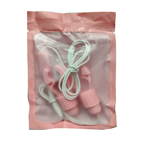 Japan Magic Eyes Chichikuri Pinch Easy Duo Nipple Clamps Pink